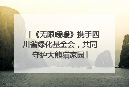 《无限暖暖》携手四川省绿化基金会，共同守护大熊猫家园