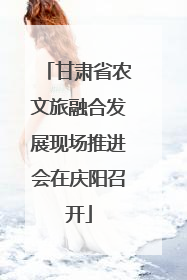 甘肃省农文旅融合发展现场推进会在庆阳召开