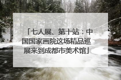 七人展、第十站：中国国家画院这场精品巡展来到成都市美术馆