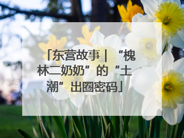 东营故事｜“槐林二奶奶”的“土潮”出圈密码