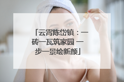 云霄陈岱镇：一砖一瓦筑家园 一步一景绘新颜