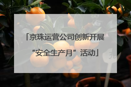 京珠运营公司创新开展“安全生产月”活动