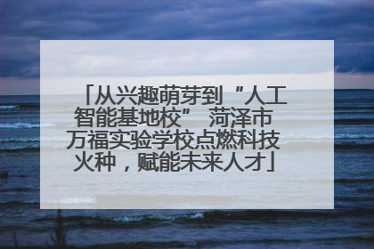 从兴趣萌芽到“人工智能基地校” 菏泽市万福实验学校点燃科技火种，赋能未来人才