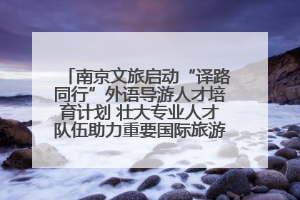 南京文旅启动“译路同行”外语导游人才培育计划 壮大专业人才队伍助力重要国际旅游目的地建设