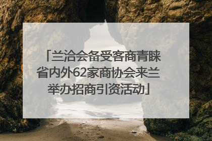 兰洽会备受客商青睐 省内外62家商协会来兰举办招商引资活动
