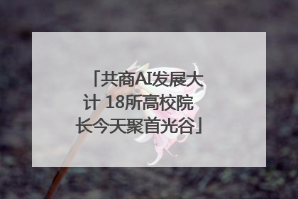 共商AI发展大计 18所高校院长今天聚首光谷