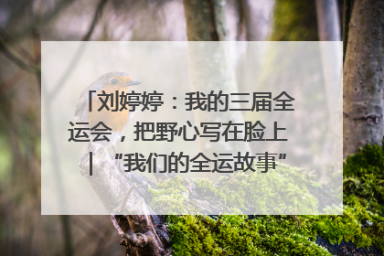 刘婷婷：我的三届全运会，把野心写在脸上｜“我们的全运故事”全民征文大赛