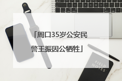 周口35岁公安民警王振因公牺牲