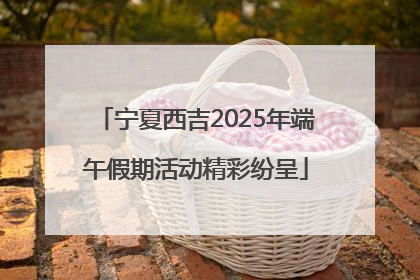 宁夏西吉2025年端午假期活动精彩纷呈