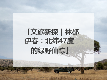 文旅新探｜林都伊春：北纬47度的绿野仙踪
