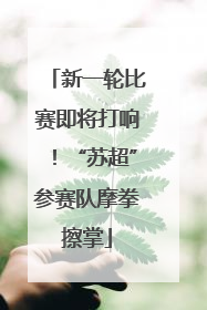新一轮比赛即将打响！“苏超”参赛队摩拳擦掌