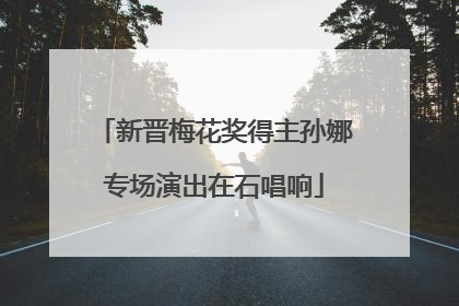 新晋梅花奖得主孙娜专场演出在石唱响