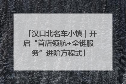 汉口北名车小镇｜开启“首店领航+全链服务”进阶方程式
