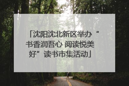 沈阳沈北新区举办“书香润吾心 阅读悦美好”读书市集活动