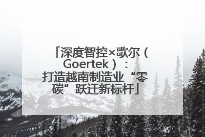 深度智控×歌尔（Goertek）：打造越南制造业“零碳”跃迁新标杆