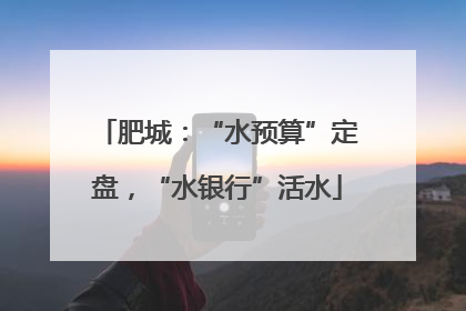肥城：“水预算”定盘，“水银行”活水