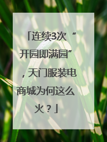 连续3次“开园即满园”，天门服装电商城为何这么火？