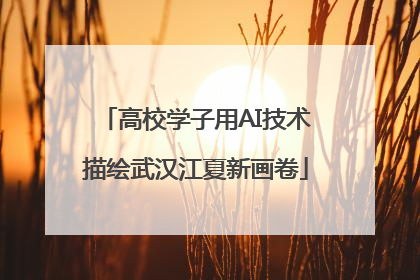 高校学子用AI技术描绘武汉江夏新画卷
