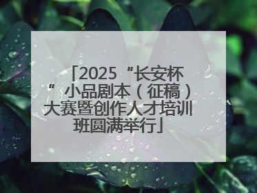 2025“长安杯”小品剧本（征稿）大赛暨创作人才培训班圆满举行