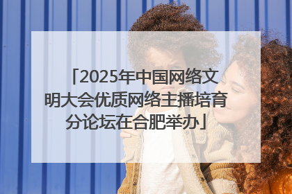 2025年中国网络文明大会优质网络主播培育分论坛在合肥举办